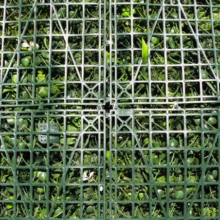 Mur vegetal artificiel brise vue Savane222