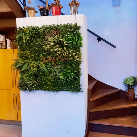 Mur vegetal artificiel brise vue Prairie color96
