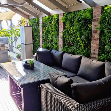 Mur vegetal artificiel brise vue Super Jungle3