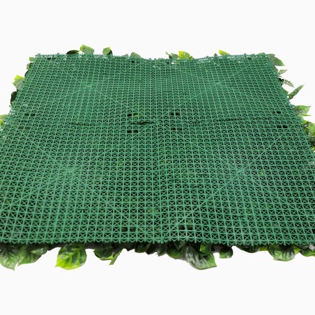 Dos panneau Exotik mur végétal artificiel 1x1m