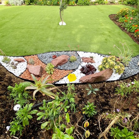 Anti rhizome noir HDPE 0.70Mx15M MGS 4