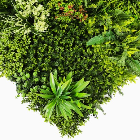 Mur Vegetal Artificiel Prairie Color MGS Plaque de 1M x 1M 13