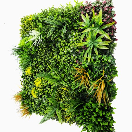 Decoration Mur Vegetal Artificiel Jungle MGS plaque de 1mx1m 7