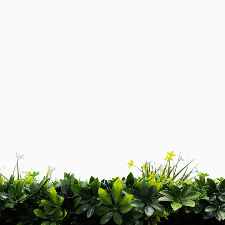 Mur Vegetal Artificiel verdure green MGS Plaque de 1M x 1M 10