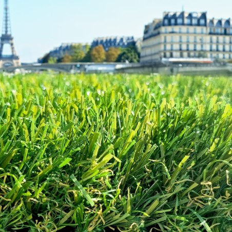Gazon synthétique Adore / Paris, un gazon luxueux en 52mm