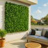 Mur végétal lierre artificiel dense occultant 1m x 1m vendu par 5 pièces