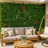 Panneau végétal synthétique Savane 1m² intérieur extérieur