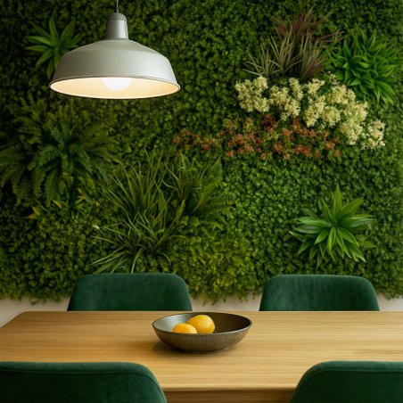 Prairie-Color panneau végétal artificiel modulable intérieur design