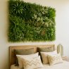 Lot de 5 murs végétaux artificiels Prairie-Color décor mural réaliste