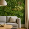 Mur artificiel Prairie-Color lot 5 modules végétaux esthétiques