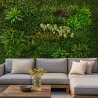 Prairie-Color mur végétal artificiel décoratif lot de 5 panneaux