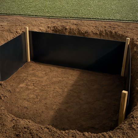 Installation barrière anti-racines bambou – pose en tranchée pour éviter fissures et soulèvements de dalles