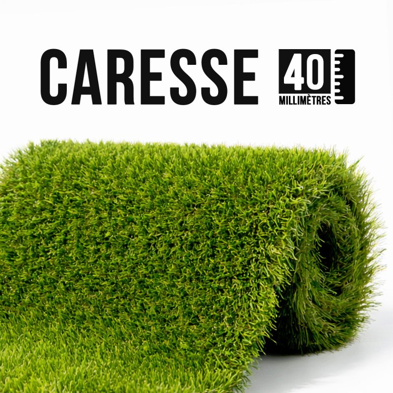 Gazon Synthetique Caresse / Bordeaux 40mm
