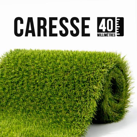 Gazon Synthetique Caresse / Bordeaux 40mm
