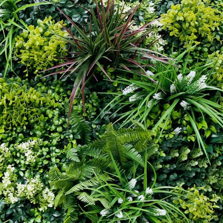 Mur Vegetal Artificiel Luxury MGS Plaque de 1m x 1m 3