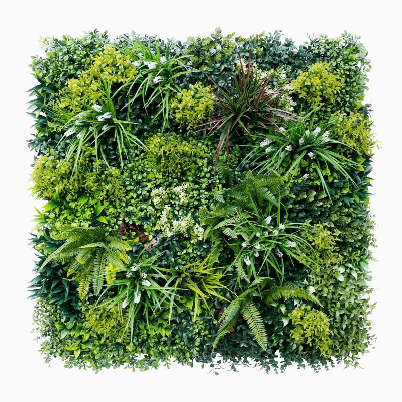 Mur Vegetal Artificiel Luxury MGS Plaque de 1m x 1m