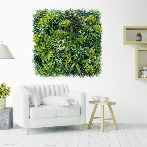 Mur Vegetal Artificiel Luxury MGS Plaque de 1m x 1m 1