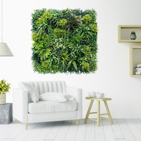 Mur Vegetal Artificiel Luxury MGS Plaque de 1m x 1m 1