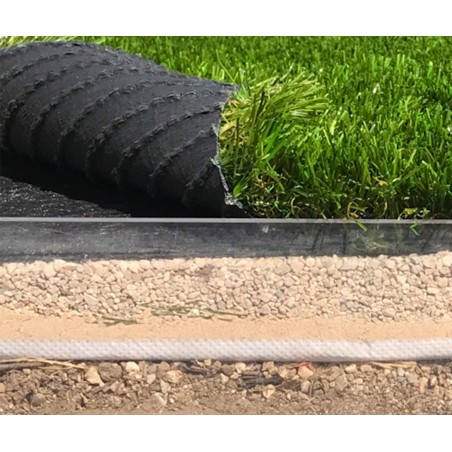Revetement anti-mauvaises herbes pour jardin, 150g/m2, 1,5m x 25m MGS 1
