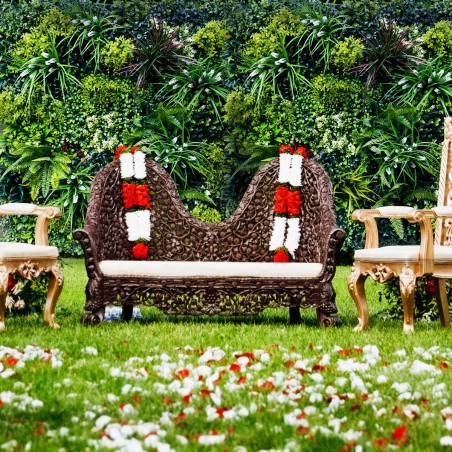 Mur Vegetal Artificiel Luxury MGS Plaque de 1m x 1m 5
