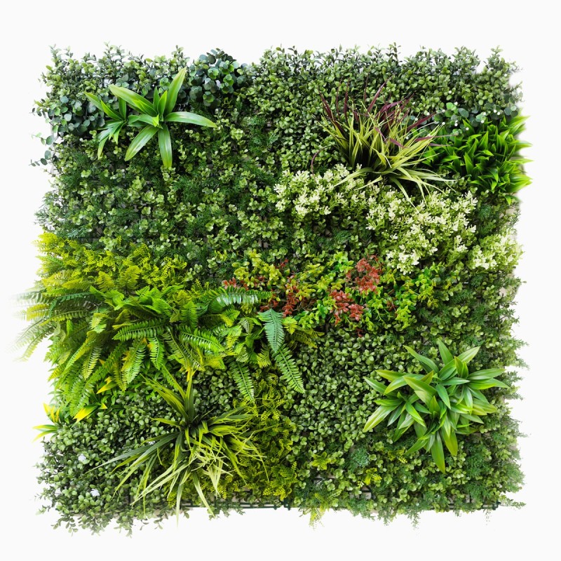 Mur Vegetal Artificiel Prairie Color MGS Plaque de 1M x 1M 2