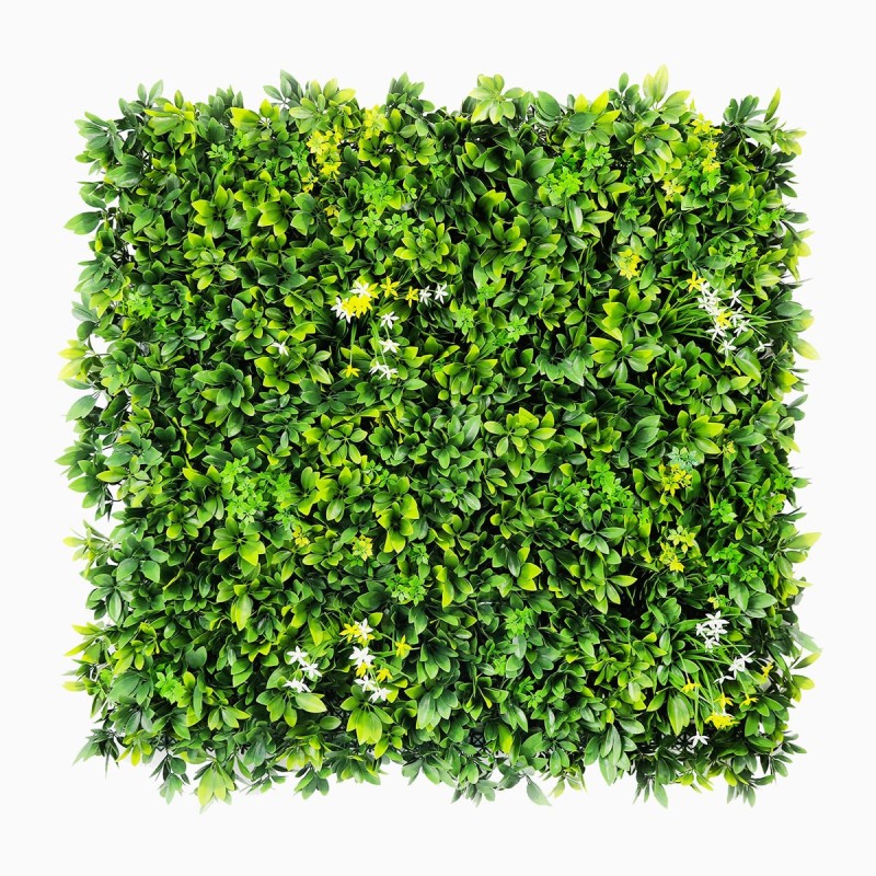 Mur Vegetal Artificiel verdure green MGS Plaque de 1M x 1M