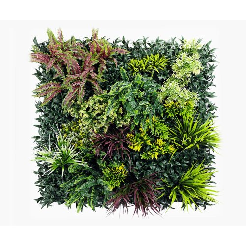 Mur Vegetal Artificiel Tropic MGS luxuriance Plaque de 1m x 1m