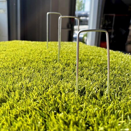 Ensemble de 10 hooks pour maintenir le géotextile ou le gazon en place 4