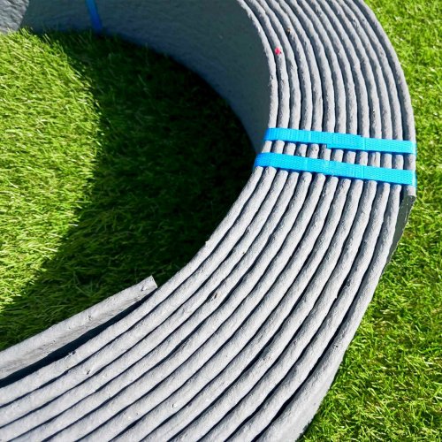 Bordure de Jardin PVC style béton 25ml