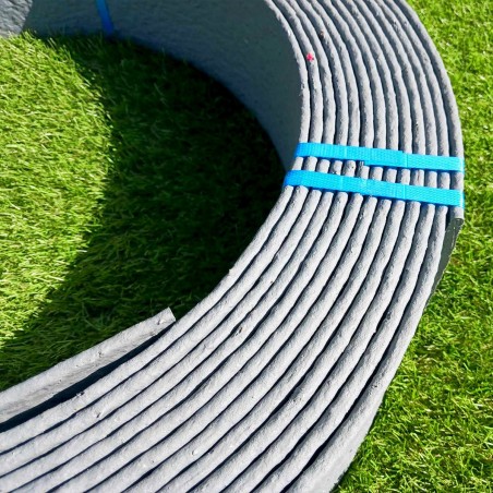 Bordure de Jardin PVC style béton 25ml