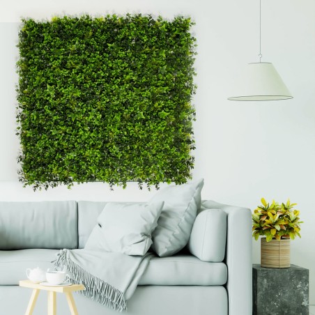 Decoration Feuillage Artificiel Lierre MGS plaque de 1mx1m